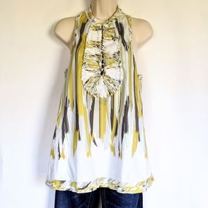 BCBGMAXAZRIA racerback blouse sz: M